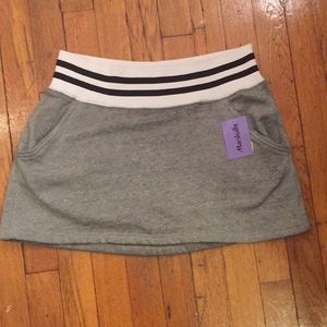 NWT Free People Gray Mini Skirt